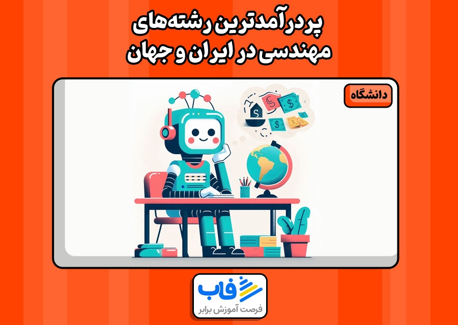 پردرآمدترین رشتههای مهندسی در ایران و جهان